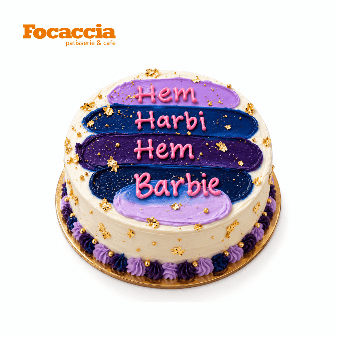 Torte mit Schriftzug 130